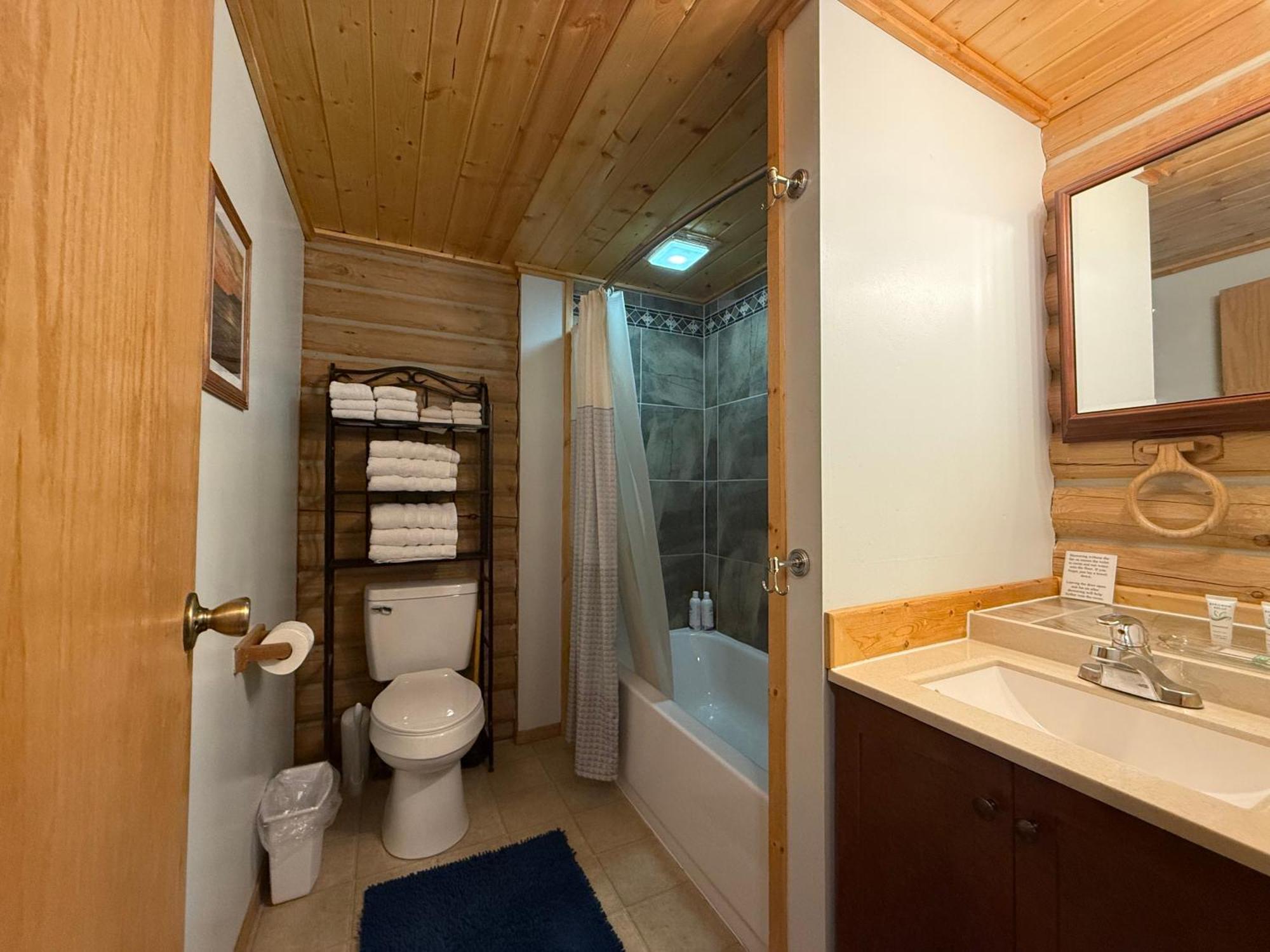 Log With Hot Tub Unit 1 Talkeetna
